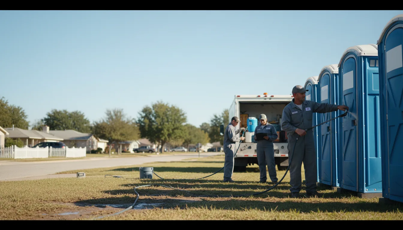 Long-Term Portable Toilet Rental in Orange City, IA near me